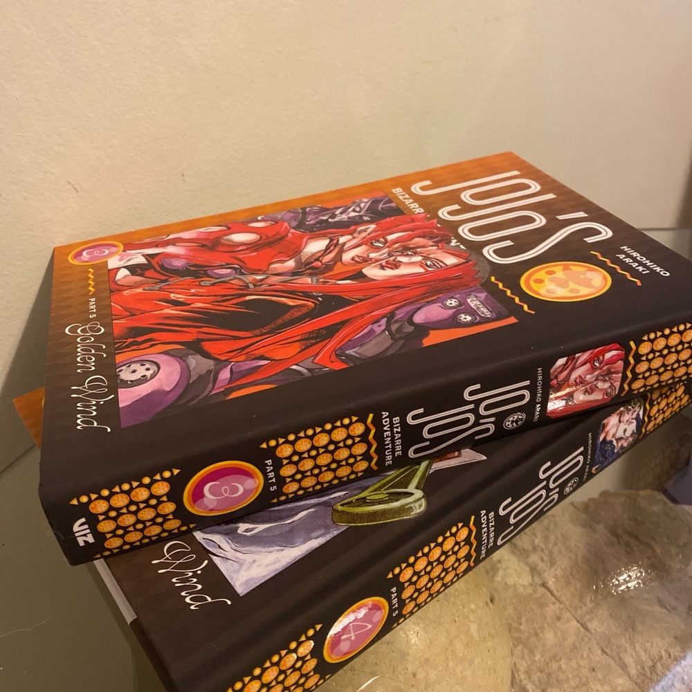 COPY - JoJo’s Bizarre Adventures Part 5 manga 3 & 4